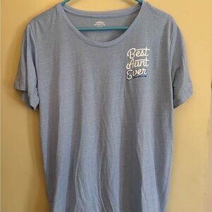 Way to Celebrate! Blue 'Best Aunt Ever' T-Shirt